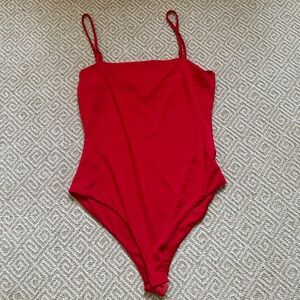 Princess Polly red bodysuit